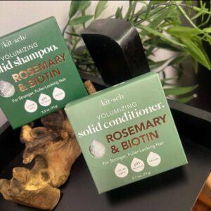 Kitsch Rosemary & Biotin Volumizing Solid Shampoo and conditioner