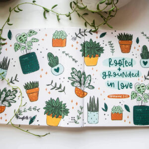 Plant Lady Loves Jesus Esv Journaling Bible