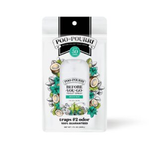 Poo~Pourri 1oz Pocket Sprayer w/ Pouch - Beach Bum