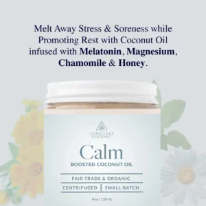 Detox and Calm Boosted Coconut Oil - Body Oil