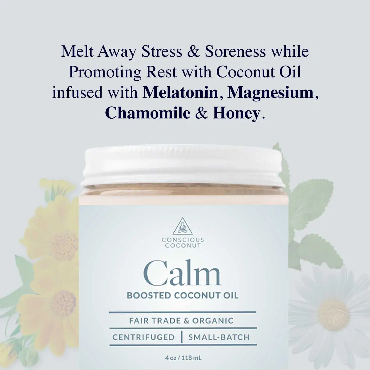 Detox and Calm Boosted Coconut Oil - Body Oil