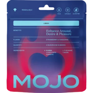 Mojo Libido Gummies, Strawberry Tangerine