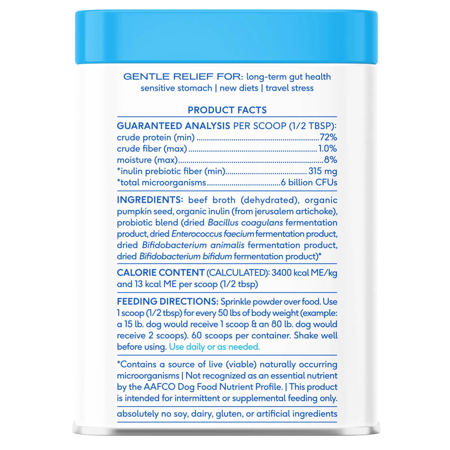 Native Pet Probiotic & Prebiotic Powder Vet-Formulated Supplement - Image 3
