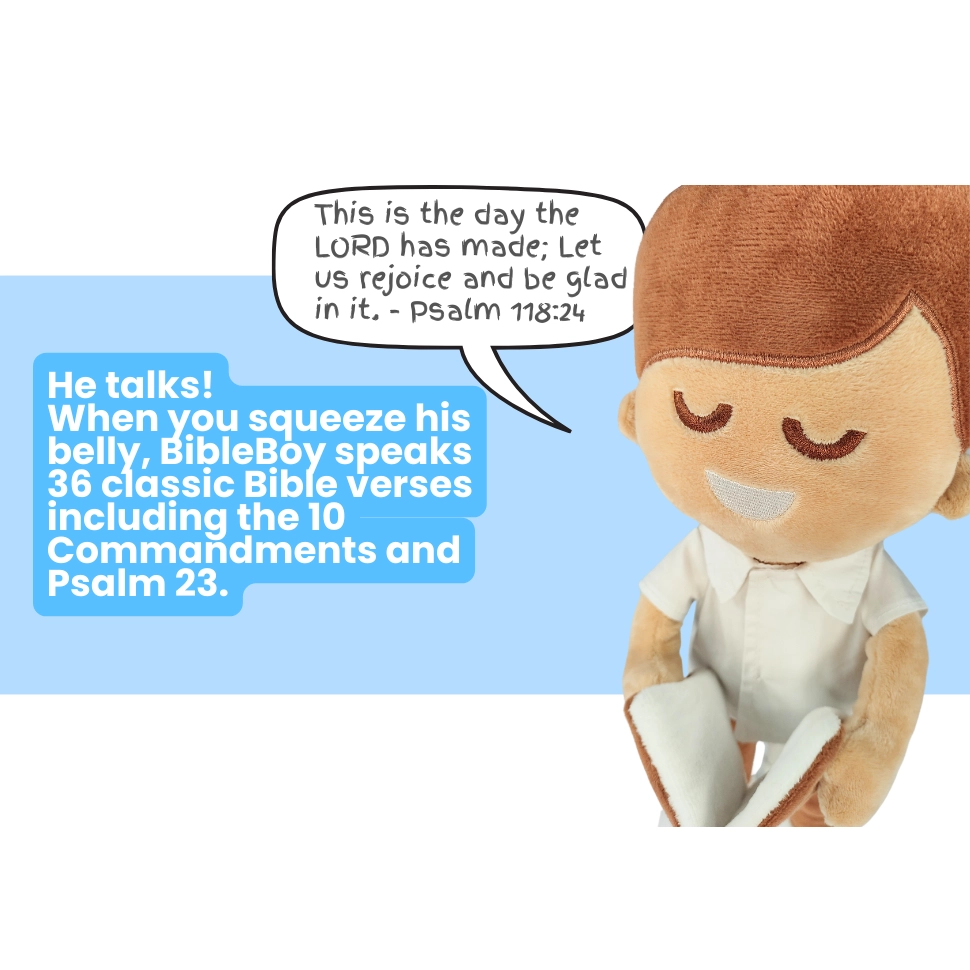 Bible Boy/Girl Talking Plush - Image 3