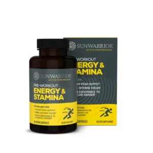 Sunwarrior Active Pre-Workout Capsules - Energy & Stamina