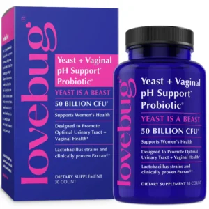 Yeast & Vaginal Ph Support Probiotic Oral Supplement