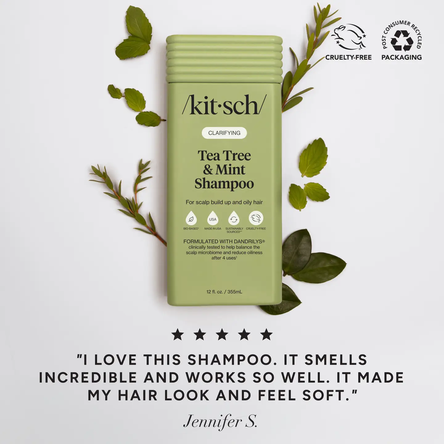 Kitsch Liquid Tea Tree Shampoo and Conditioner