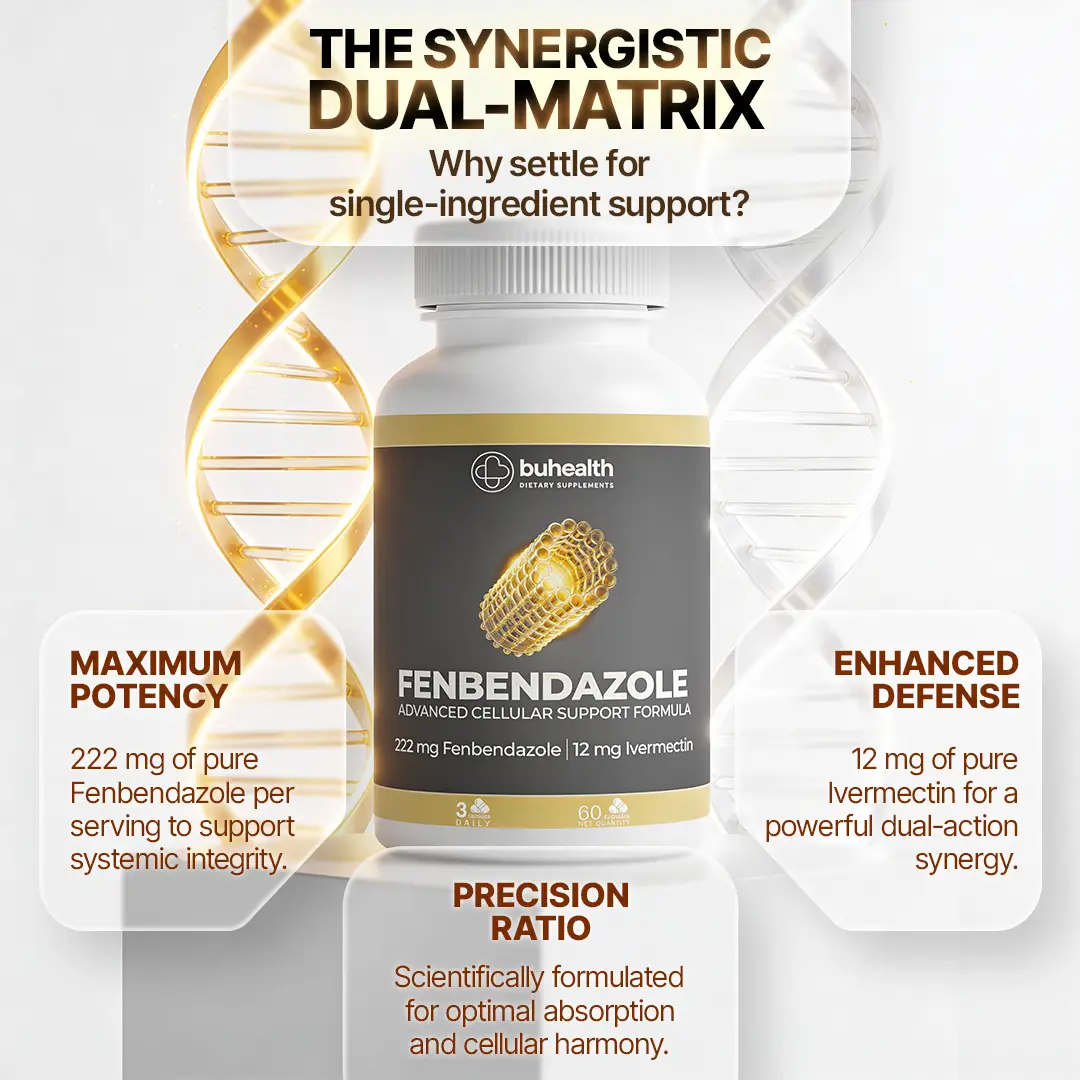 Fenben (222mg) & Ivermec (12mg) – 60 Capsules