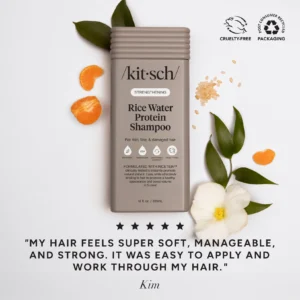 Kitsch Strengthening Rice Water Shampoo and Conditioner