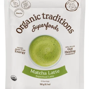 Matcha Latte with Probiotics